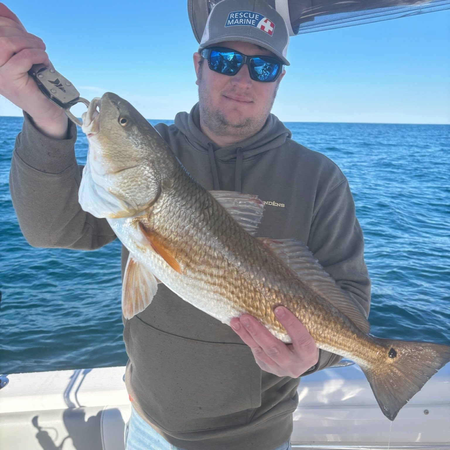 Redfish are ready for warmer water and are hungry!